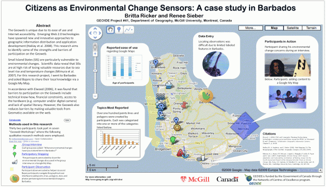 Ricker presentation at GEOIDE 2009