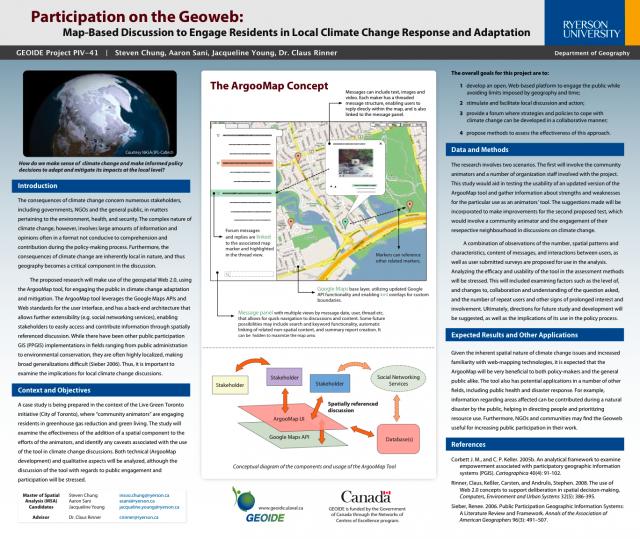 Chung presentation at GEOIDE 2009